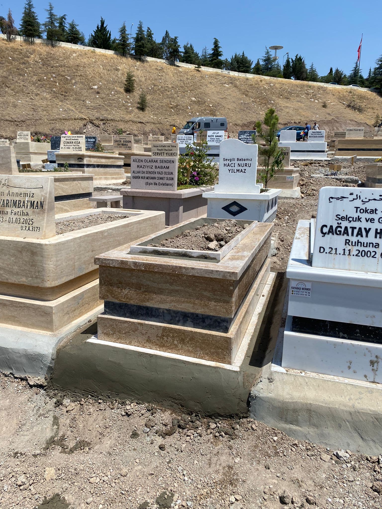 Ankara Mermer Mezar Kabristan Modelleri